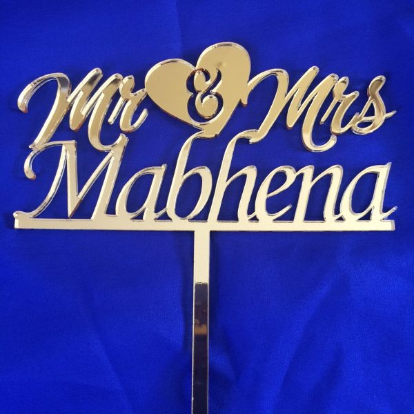 Personalized or Customized Cake Topper - Image 2