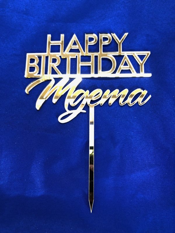 Personalized or Customized Cake Topper - Image 4